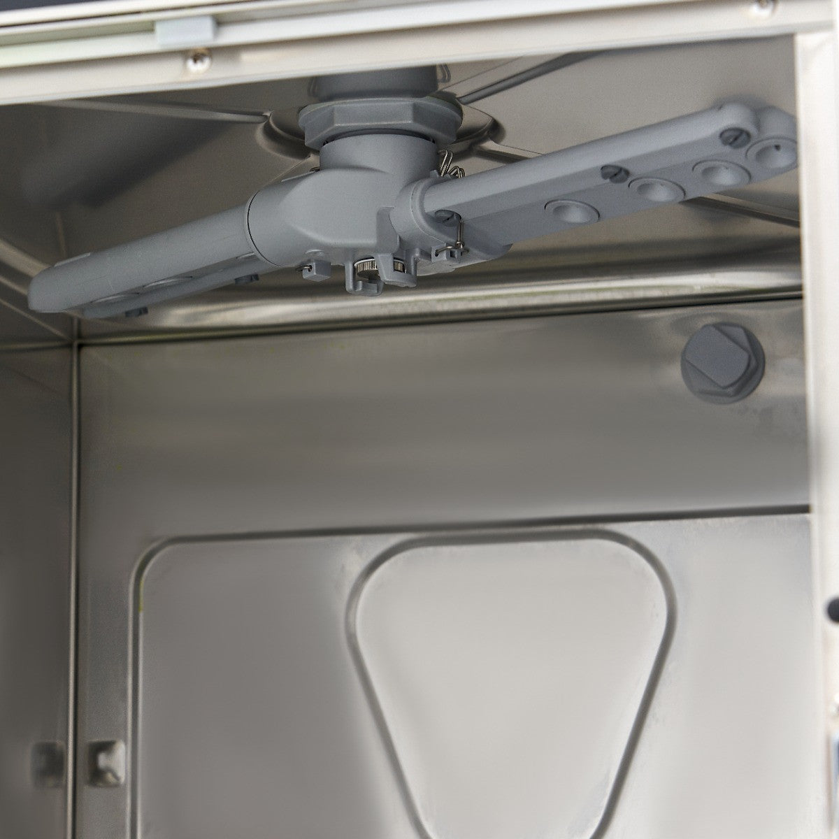 Lave-vaisselle sous-plan - 40 x 40cm - avec pompe de produit de rinçage - 230V inox 2.5 L 2850 W Maxima - vue 8 - Lave-verre pro CHR - Cuistéo