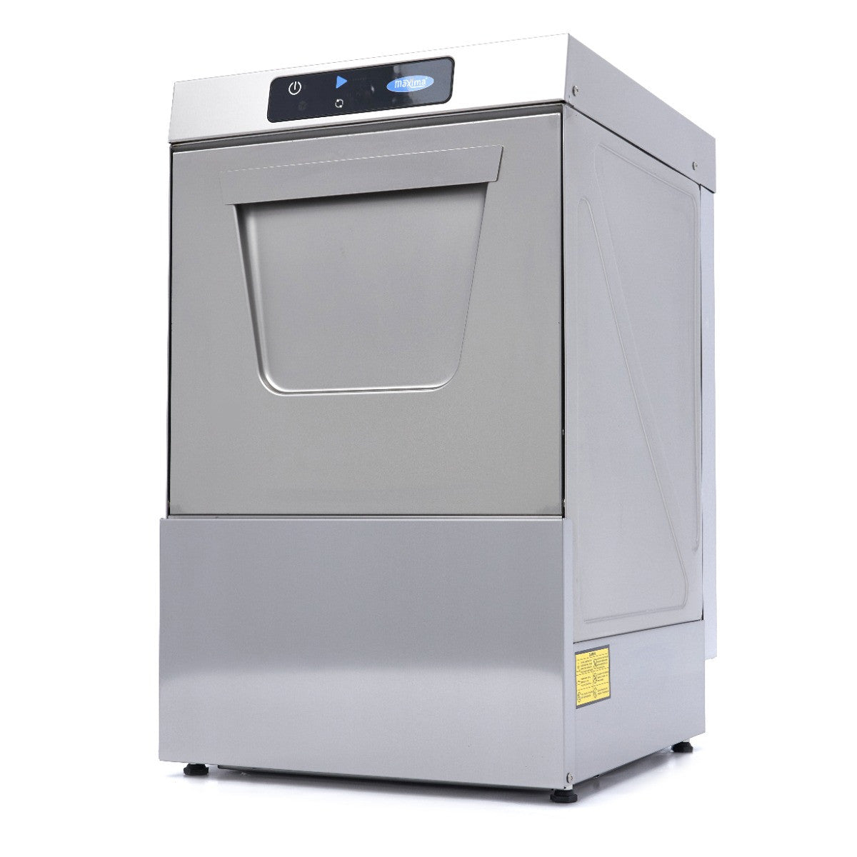 Lave-vaisselle encastrable - 40 x 40 cm - avec vidange, distributeur de liquide de rinçage et pompe à savon - Afficha 2.5 L 3300 W Maxima - Lave-verre professionnel CHR - matériel cuisine pro - Cuistéo
