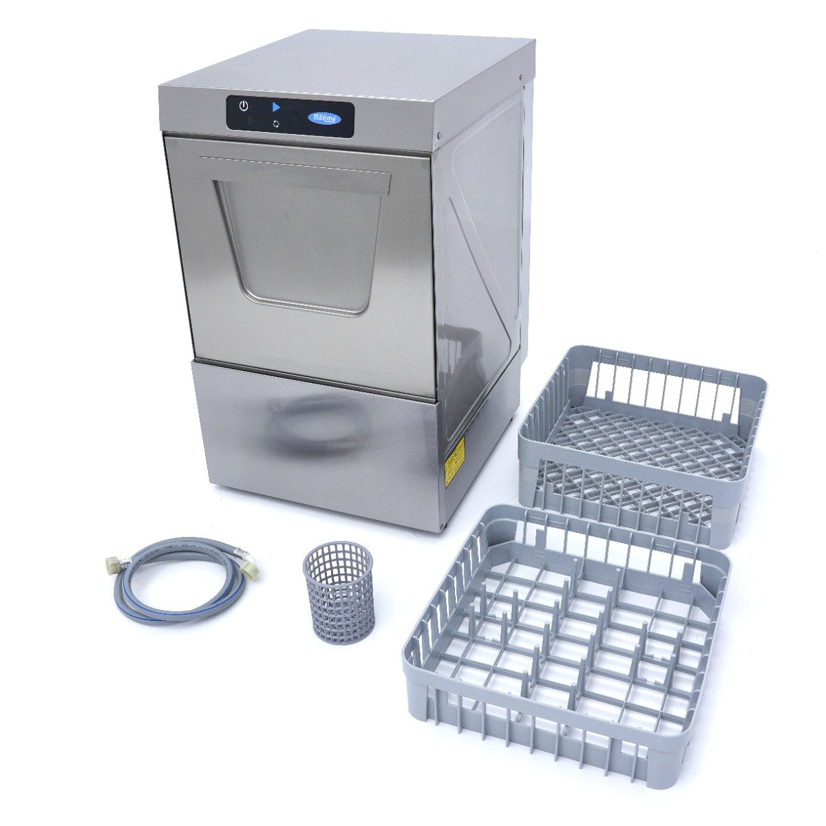 Lave-vaisselle encastrable - 40 x 40 cm - avec vidange, distributeur de liquide de rinçage et pompe à savon - Afficha 2.5 L 3300 W Maxima - vue 11 - Lave-verre pro CHR - Cuistéo