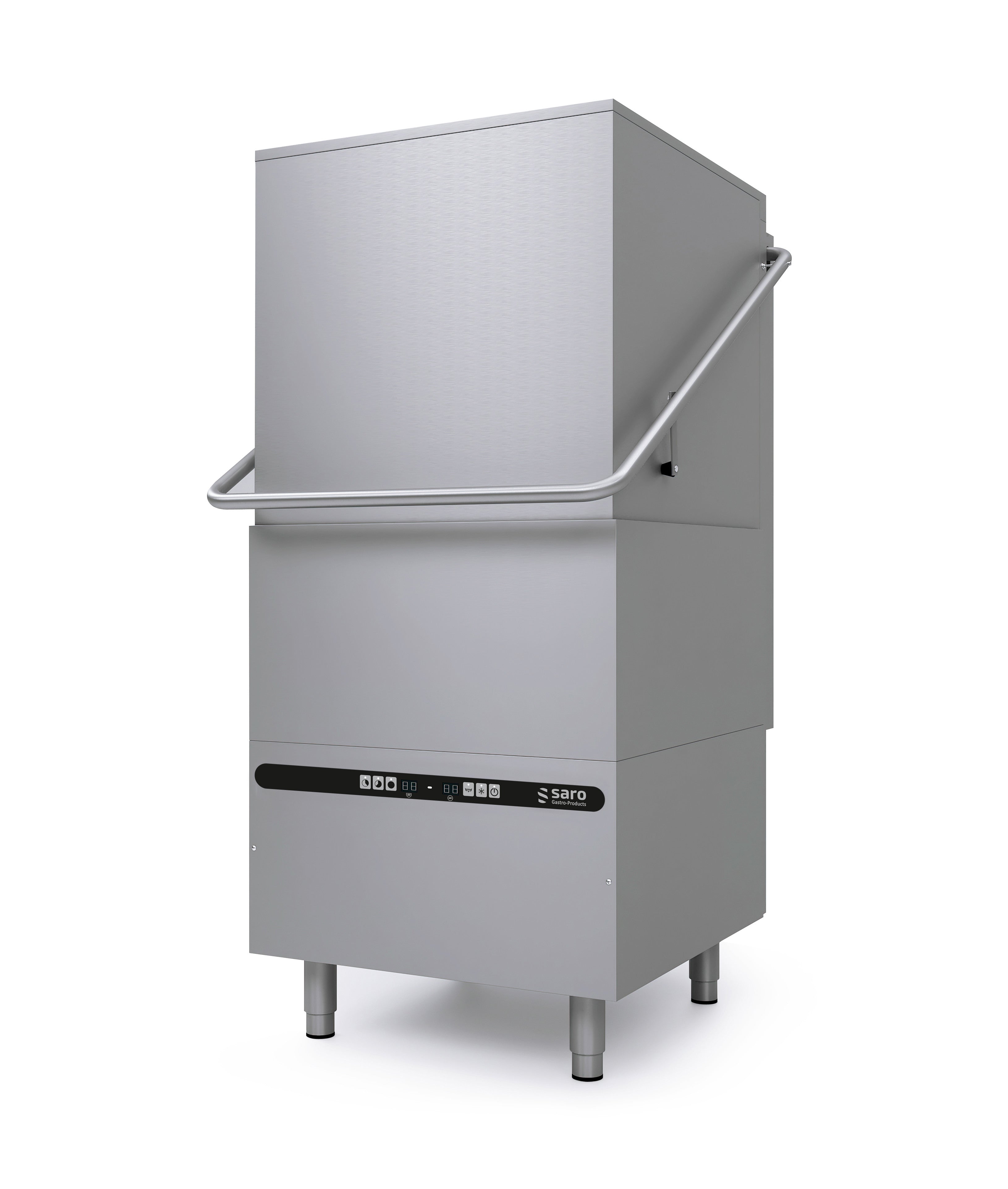 Lave-vaisselle Capot - Double Paroi - 500x500mm - 400V - Digital 7.4 L Saro - Lave-vaisselle à capot professionnel CHR - matériel cuisine pro - Cuistéo