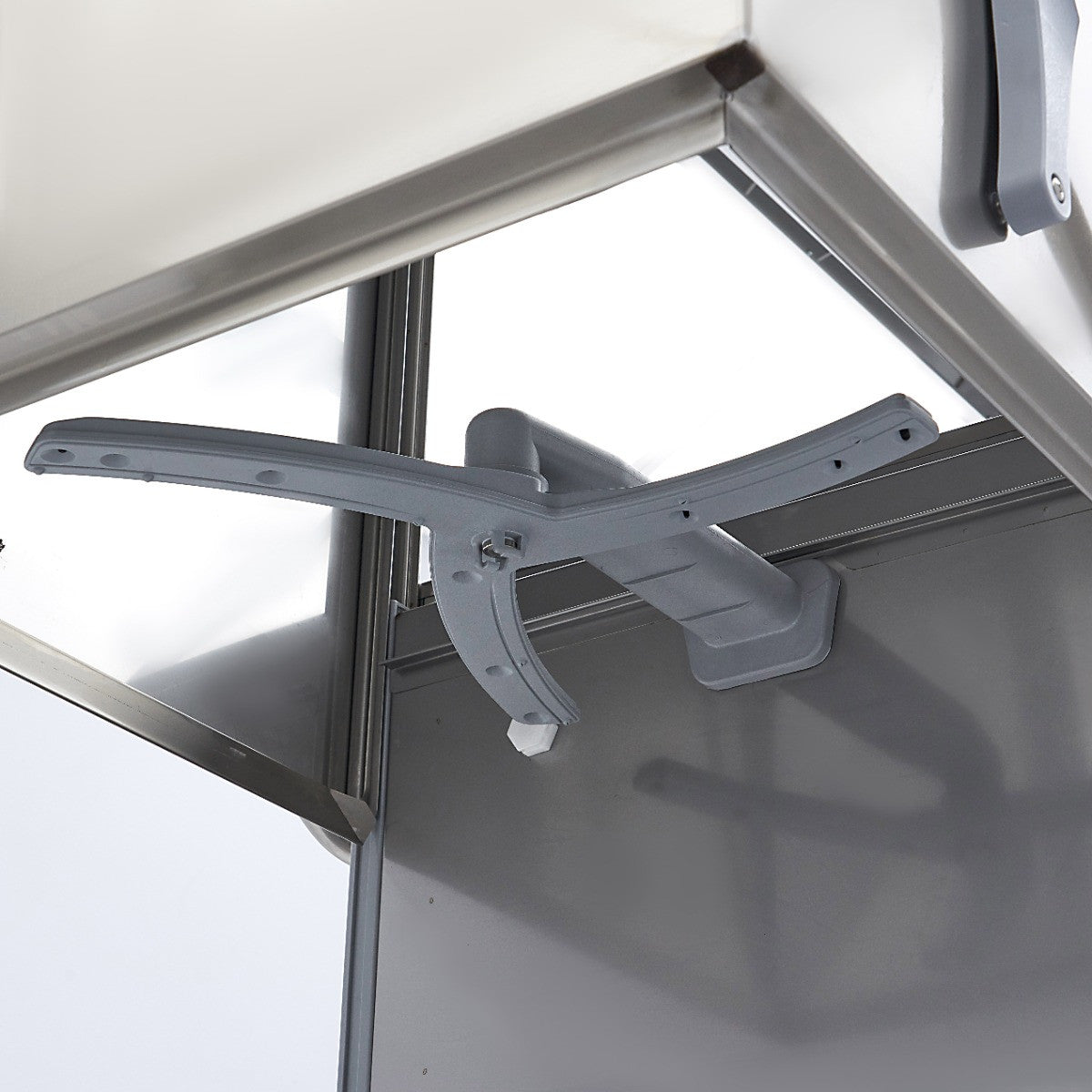 Lave-vaisselle à convoyeur - 50x60cm - Avec pompe de rinçage et de savon - 400V 2.4 L 9500 W Maxima - vue 11 - Lave-vaisselle à capot pro CHR - Cuistéo