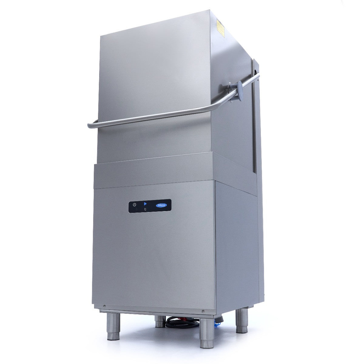 Lave-vaisselle à convoyeur 50x50 cm, doseur rinçage/savon, écran numérique, 400V 2.8 L 9660 W Maxima - vue 2 - Lave-vaisselle à capot pro CHR - Cuistéo