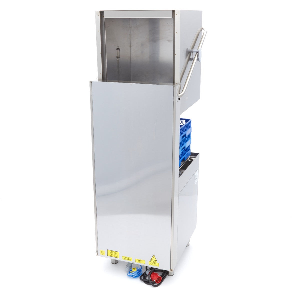 Lave-vaisselle à convoyeur 50x50 cm, doseur rinçage/savon, écran numérique, 400V 2.8 L 9660 W Maxima - vue 6 - Lave-vaisselle à capot pro CHR - Cuistéo