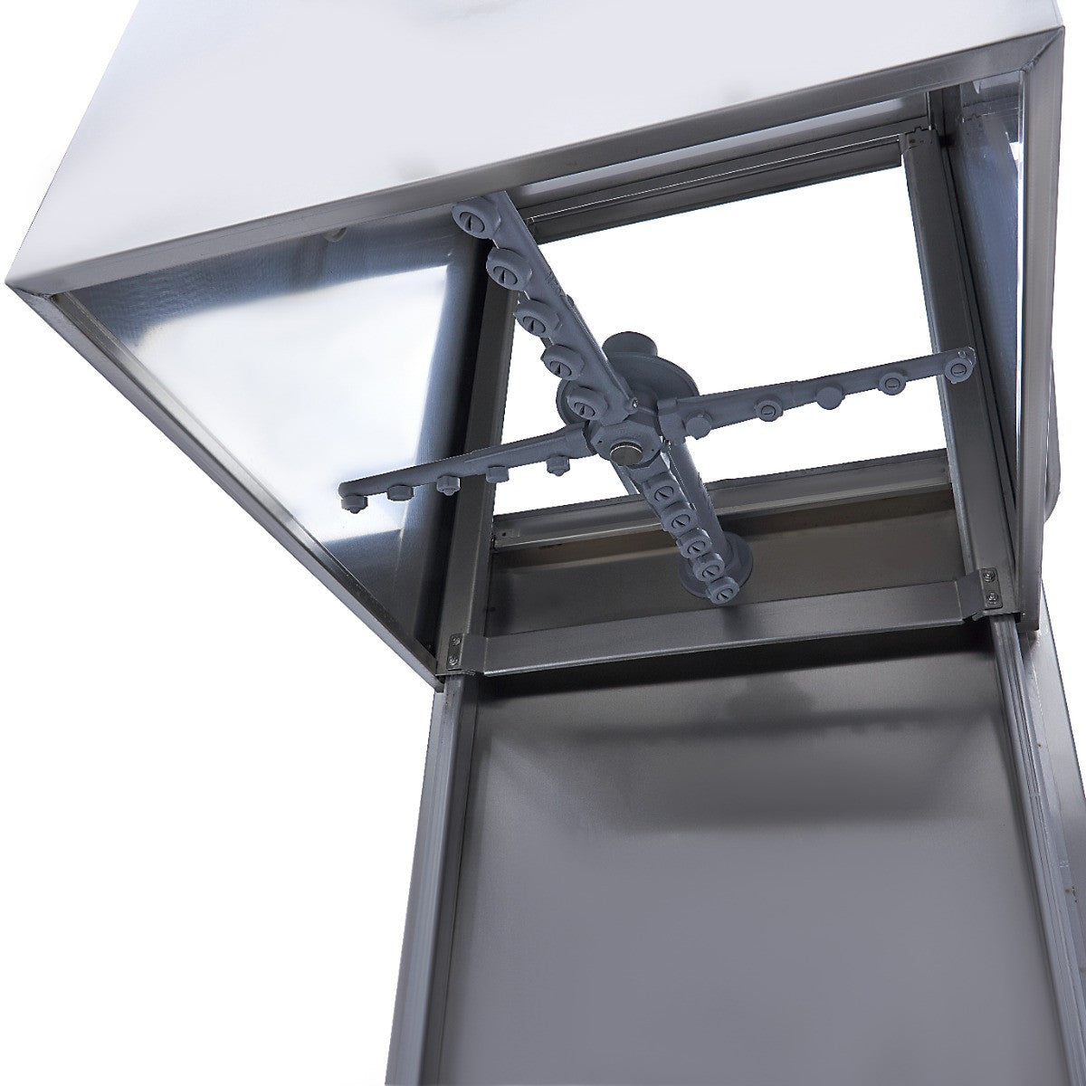 Lave-vaisselle à convoyeur 50x50 cm, doseur rinçage/savon, écran numérique, 400V 2.8 L 9660 W Maxima - vue 9 - Lave-vaisselle à capot pro CHR - Cuistéo