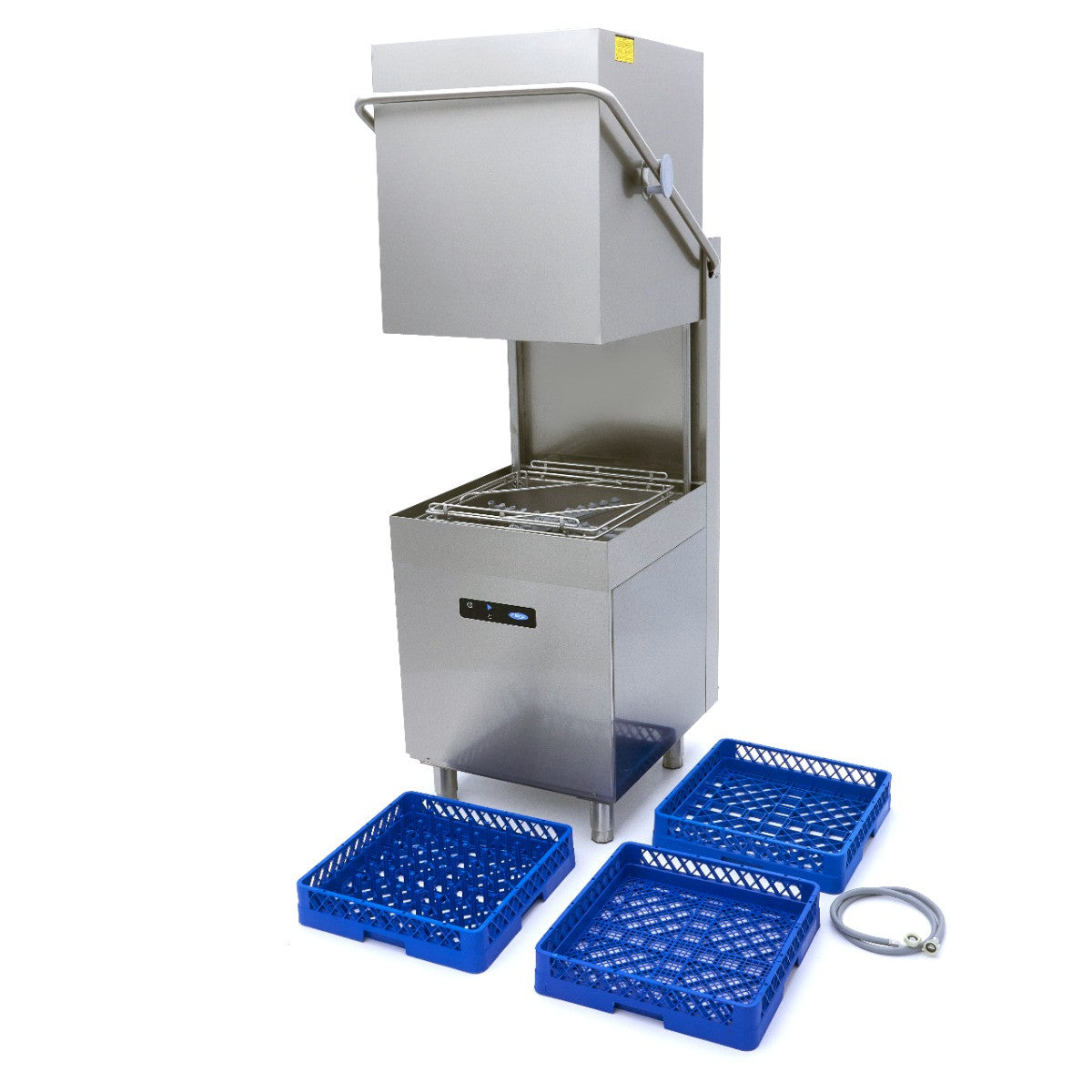 Lave-vaisselle à convoyeur 50x50 cm, doseur rinçage/savon, écran numérique, 400V 2.8 L 9660 W Maxima - vue 13 - Lave-vaisselle à capot pro CHR - Cuistéo