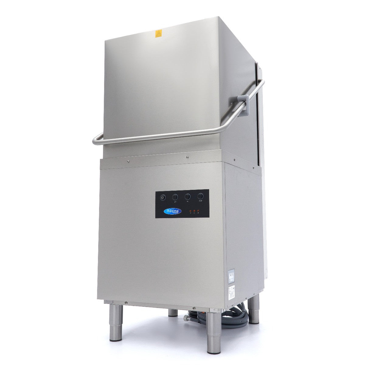 Lave-vaisselle automatique 50x50cm - 400V - Pompes de vidange, rinçage et savon - Silencieux 2.8 L 8700 W Maxima - vue 2 - Lave-vaisselle à capot pro CHR - Cuistéo