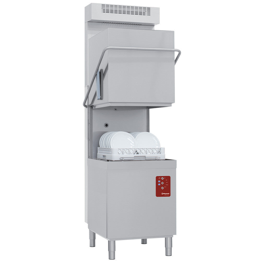 Lave-vaisselle capot panier 500x500 mm+ adoucisseur - Diamond