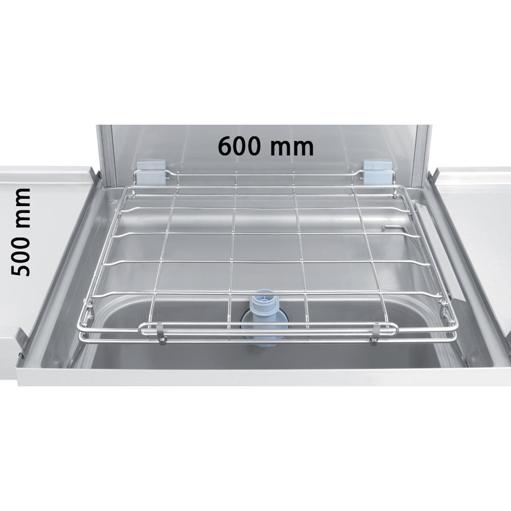 Lave-vaisselle a capot batteries - panier 600x500mm - Diamond