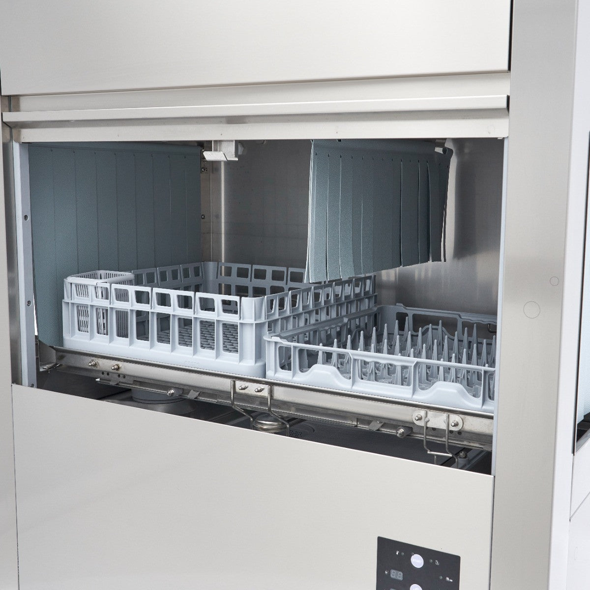 Lave-vaisselle à convoyeur à casiers - Sortie à droite 160 L 22.000 kW Maxima - vue 7 - Lave-vaisselle pro CHR - Cuistéo