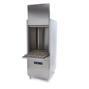 Lave-ustensiles - 60 x 76cm - avec pompe à savon et de rinçage - 400V 4.5 L 16700 W Maxima - Lave-batterie professionnel CHR - matériel cuisine pro - Cuistéo