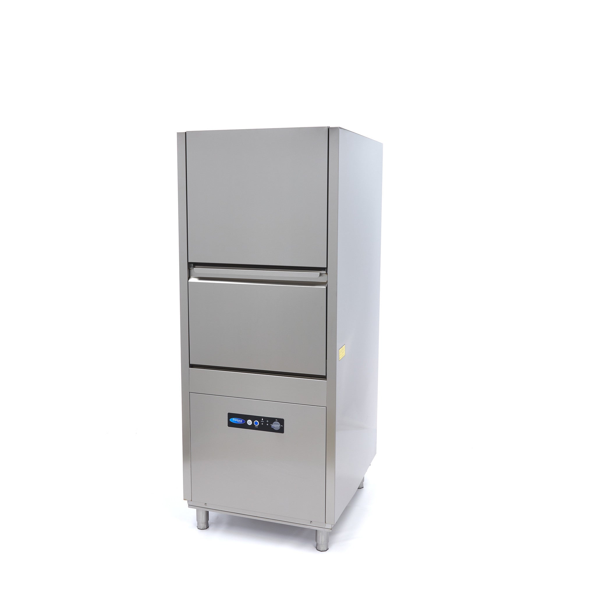 Lave-ustensiles - 60 x 76cm - avec pompe à savon et de rinçage - 400V 4.5 L 16700 W Maxima - vue 2 - Lave-batterie pro CHR - Cuistéo