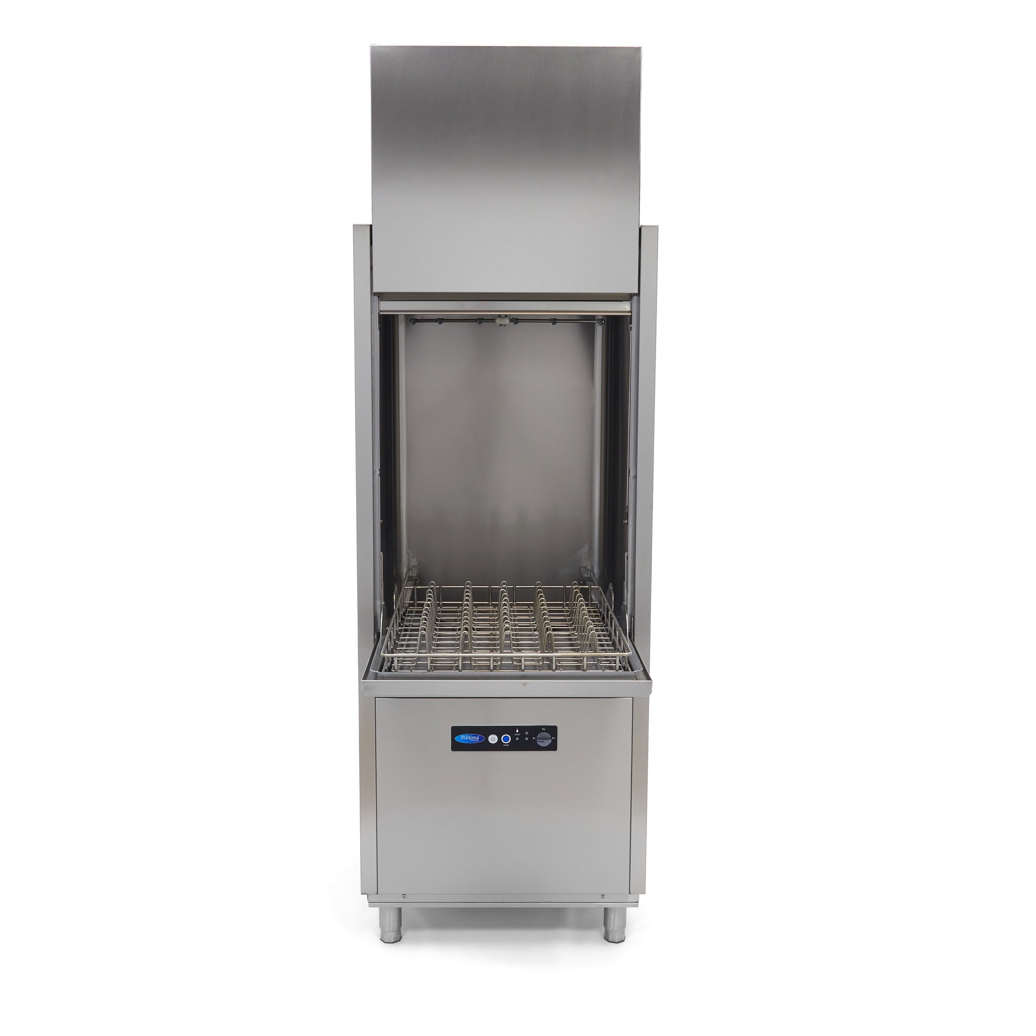Lave-ustensiles - 60 x 76cm - avec pompe à savon et de rinçage - 400V 4.5 L 16700 W Maxima - vue 4 - Lave-batterie pro CHR - Cuistéo