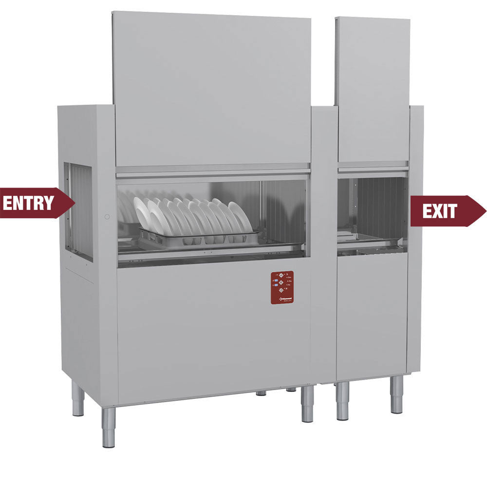 Lave-vaisselle- traction de paniers 200pan/h - Diamond