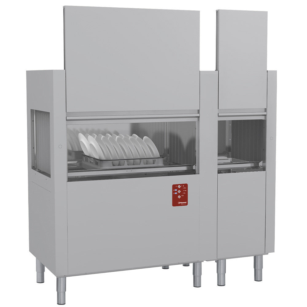Lave-vaisselle traction de paniers 200pan/h - Diamond