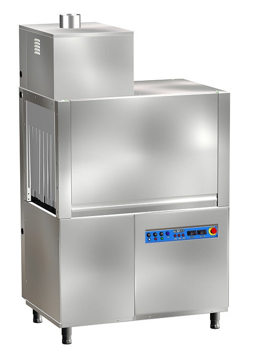 Lave-vaiselle transporteur en rack cd 1400x790x1925 mm 8.5 L 22.1 kW Combisteel - Lave-vaisselle professionnel CHR - matériel cuisine pro - Cuistéo