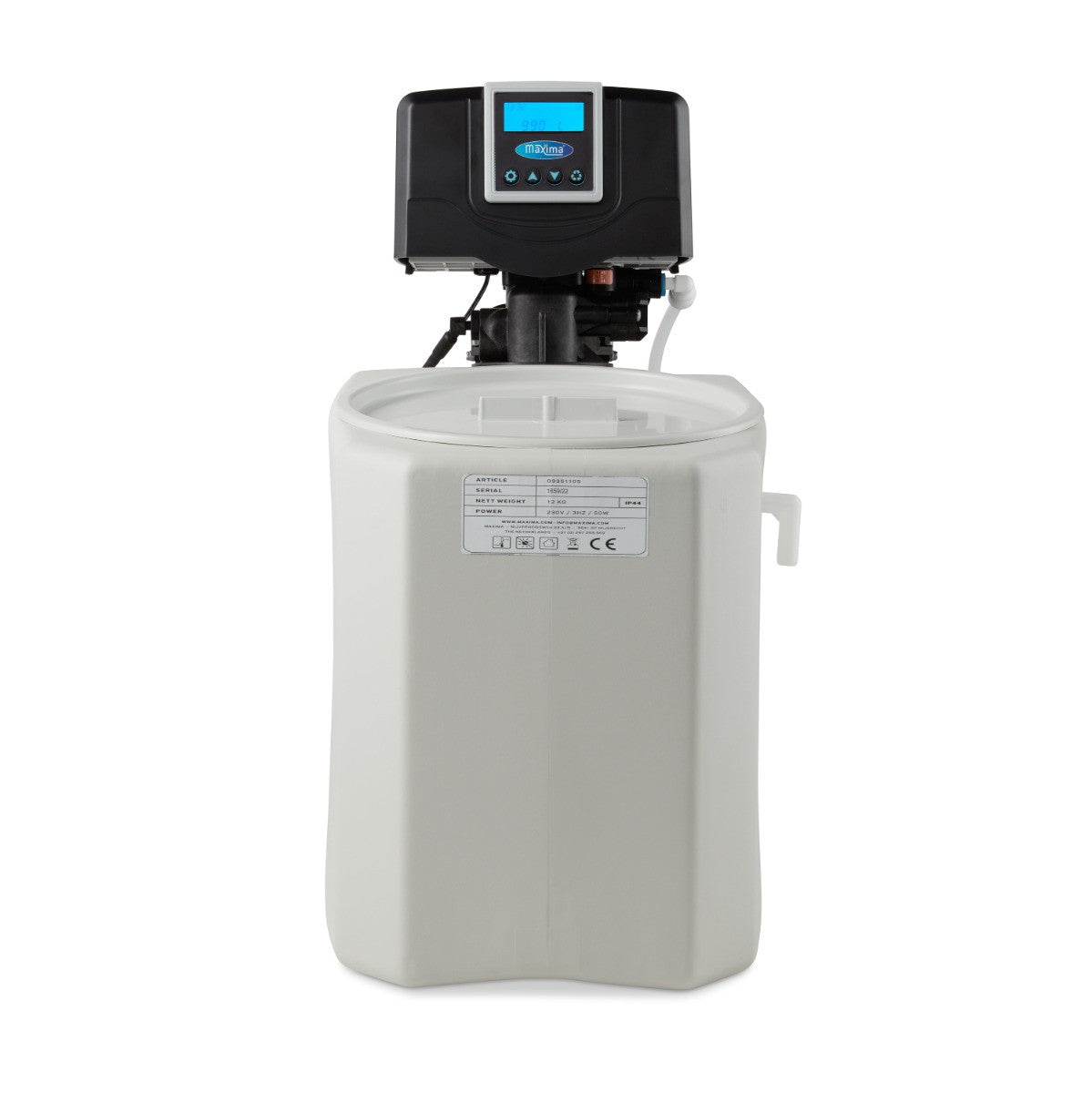 Adoucisseur d'eau automatique - Détartreur - Résine de 8L - Affichage numérique 3 kW Maxima - vue 2 - Adoucisseur d'eau pro CHR - Cuistéo
