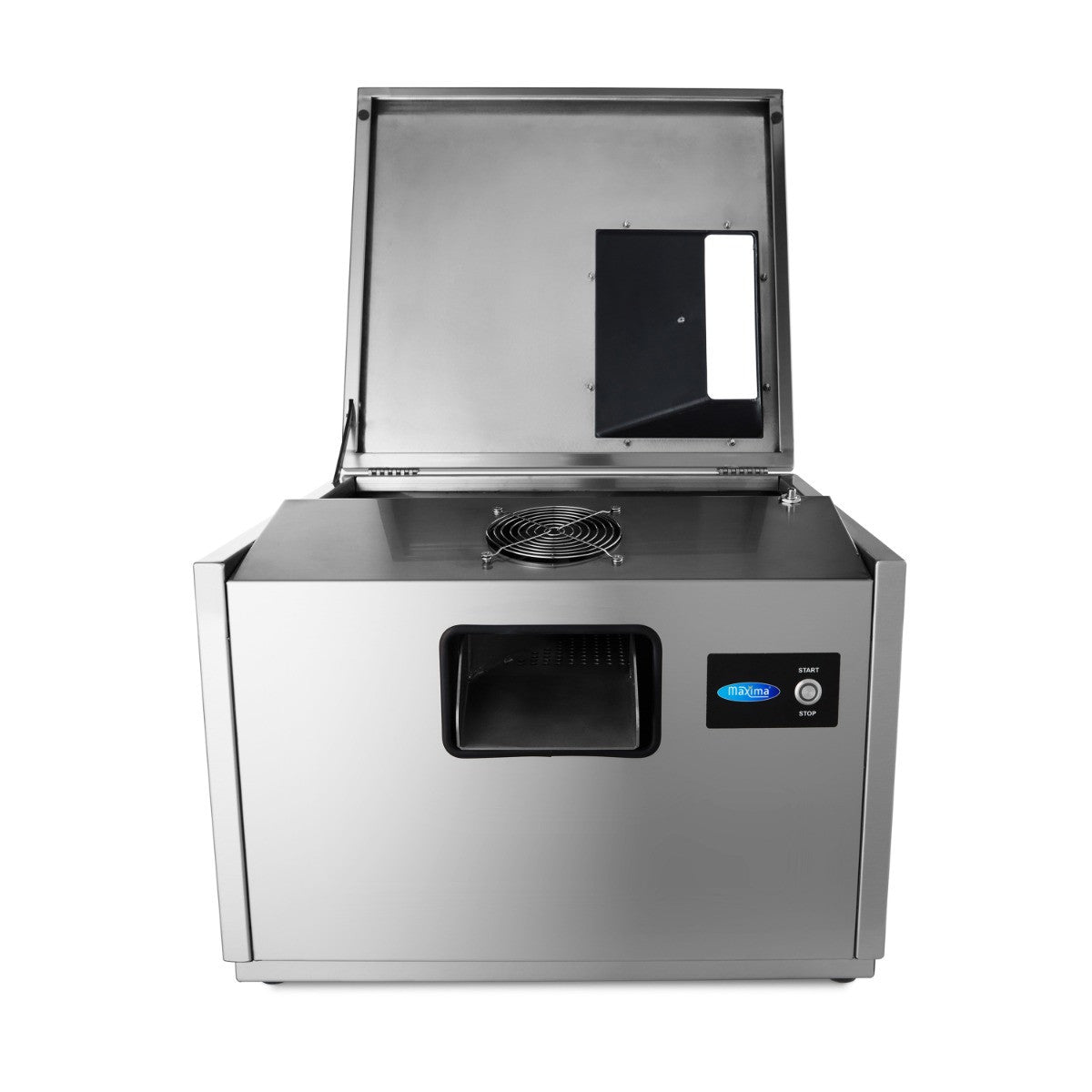 Polisseur de couverts - Modèle de table - 3 000 pièces/heure inox 550x550x850 mm 3 L 8 kW Maxima - vue 2 - Polisseuse à couverts pro CHR - Cuistéo