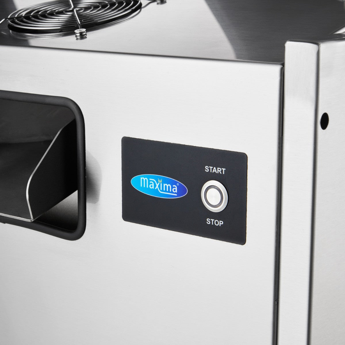 Polisseur de couverts - Modèle de table - 3 000 pièces/heure inox 550x550x850 mm 3 L 8 kW Maxima - vue 3 - Polisseuse à couverts pro CHR - Cuistéo