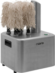 Polisseur verres - Inox - 330x300x540mm - 5 brosses - 1,25kW - GPM-5 Saro - Machine à essuyer/polir professionnel CHR - matériel cuisine pro - Cuistéo