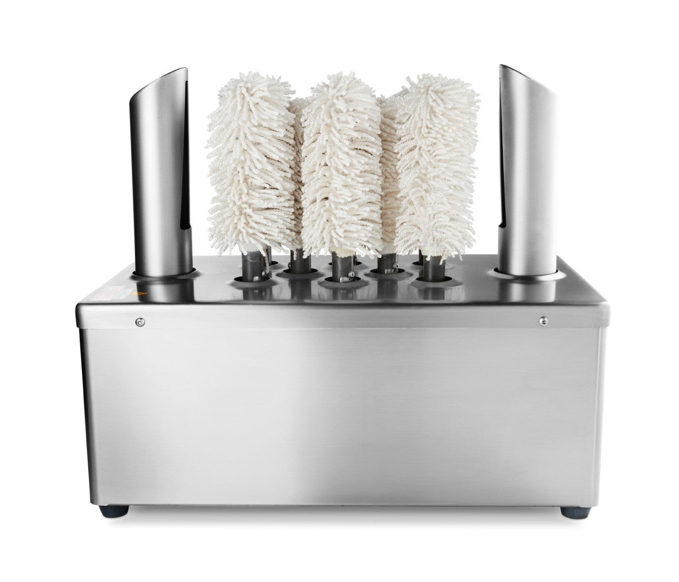 Polisseur de verres - 8 brosses - 600 verres/heure 330x300x540 mm 600 L Maxima - vue 2 - Machine à essuyer/polir pro CHR - Cuistéo