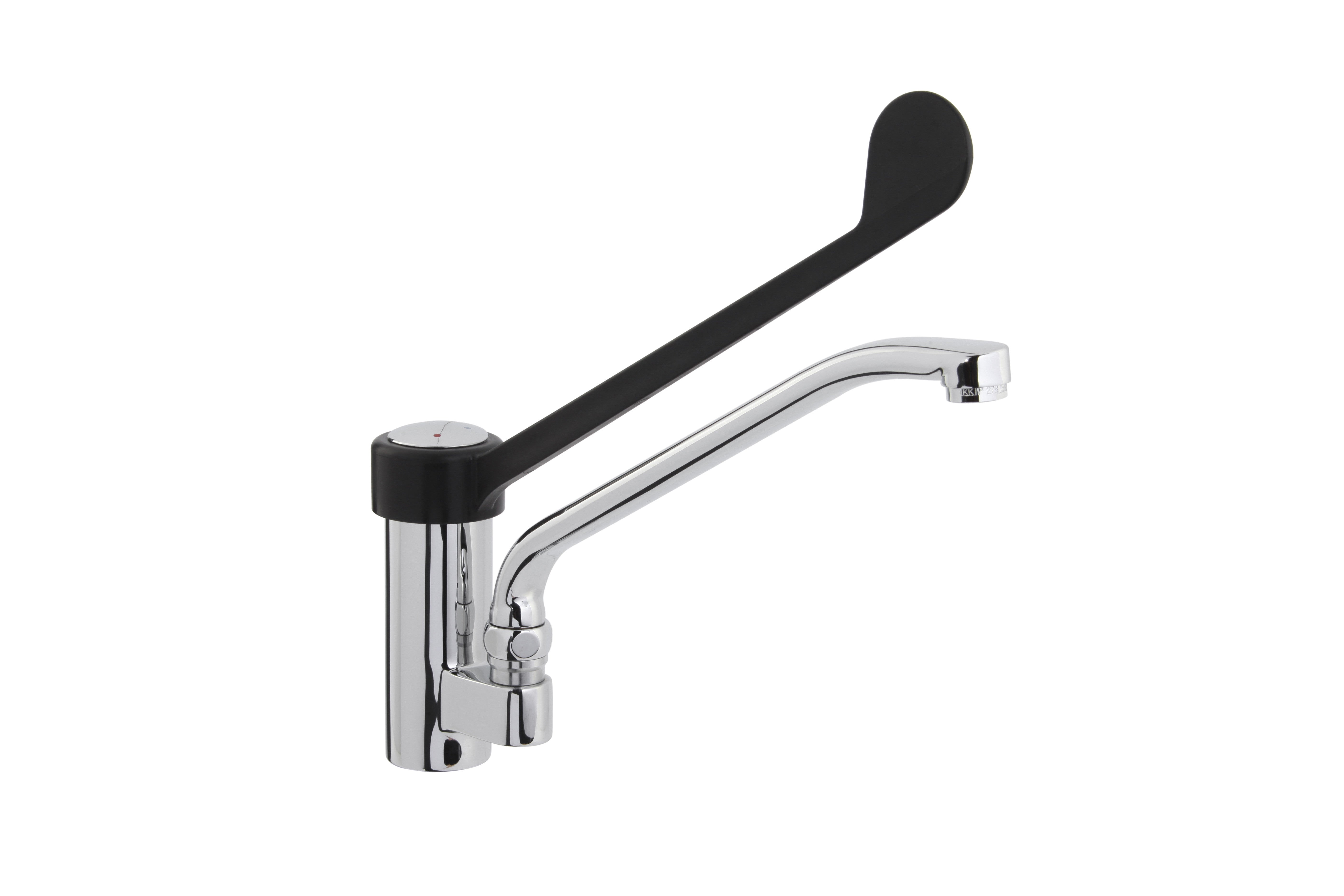 Robinet mural - 2 trous - Bec pivotant 225mm - 16L/min Saro - Robinetterie professionnel CHR - matériel cuisine pro - Cuistéo