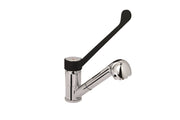 Robinet mitigeur - Bec rétractable - 215mm - 9L/min inox Saro - Robinetterie professionnel CHR - matériel cuisine pro - Cuistéo