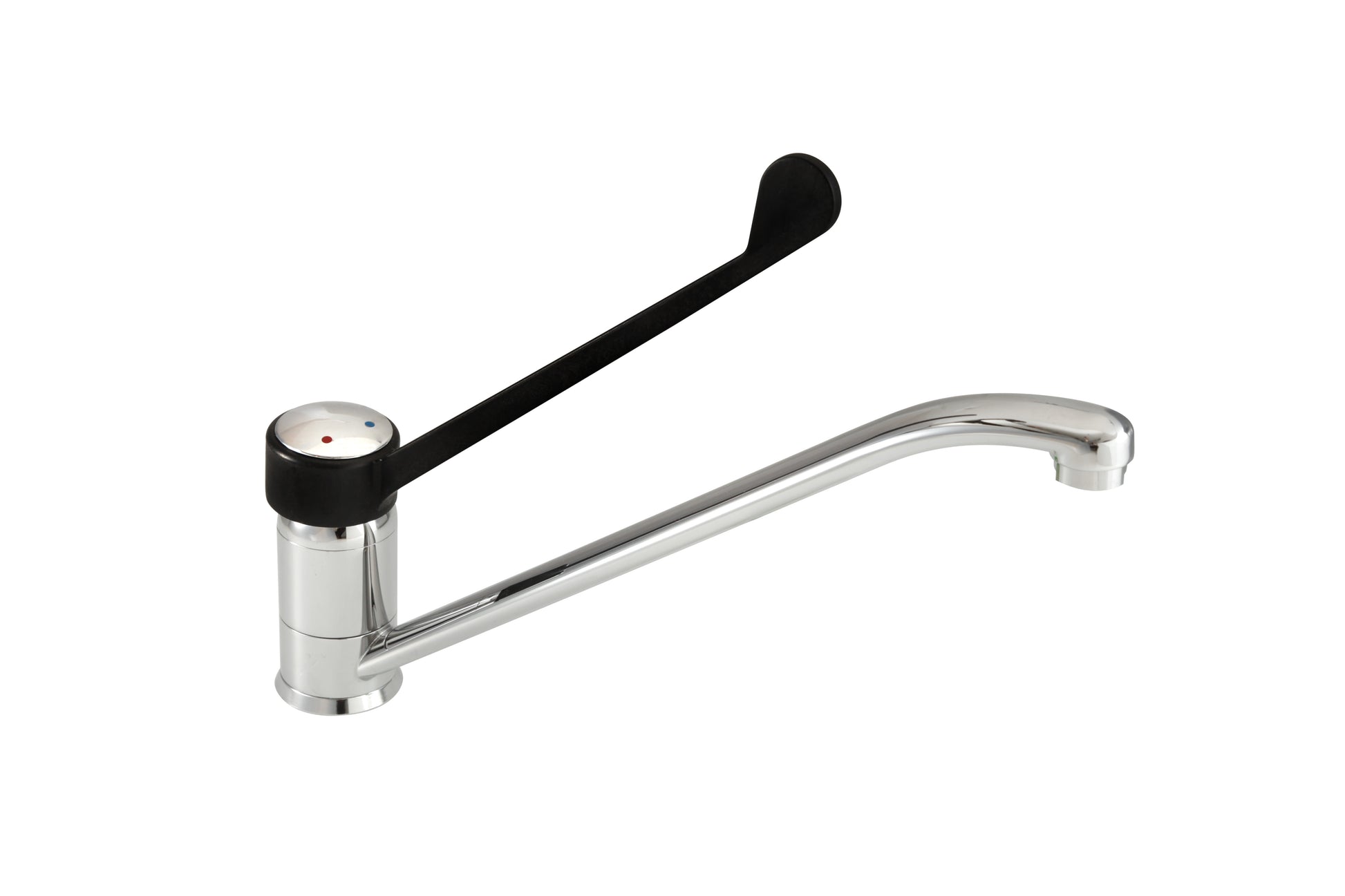 Robinet mitigeur - Monocommande - Bec pivotant 320mm - 14L/min - Noir Saro - Robinetterie professionnel CHR - matériel cuisine pro - Cuistéo