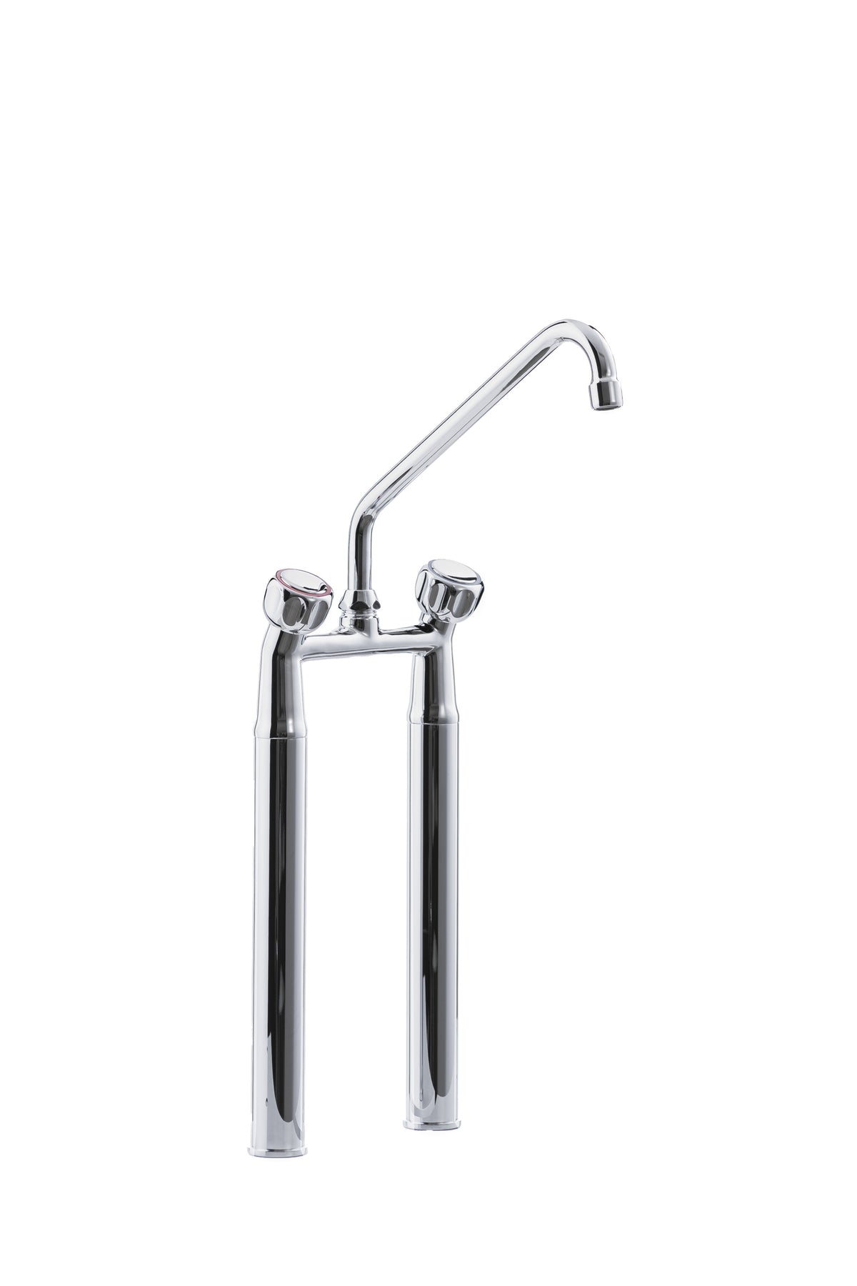 Robinet 2 trous - Extra haut - 210x280x620mm - 18L/min Saro - Robinetterie professionnel CHR - matériel cuisine pro - Cuistéo