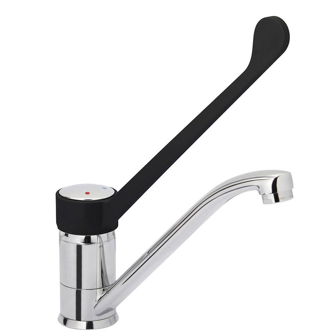 Robinet mitigeur commande à coude- sortie mono - Diamond