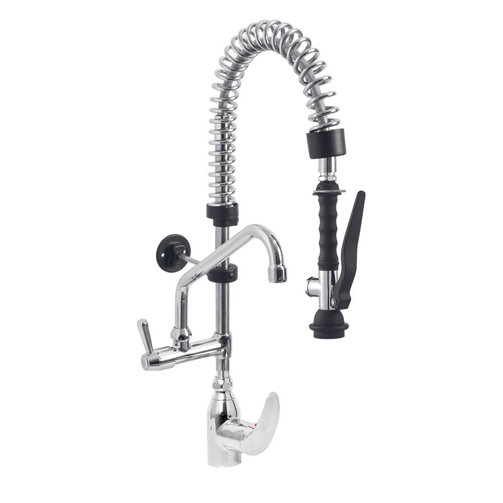 Douchette inox et robinet avec groupe mitigeur - Diamond