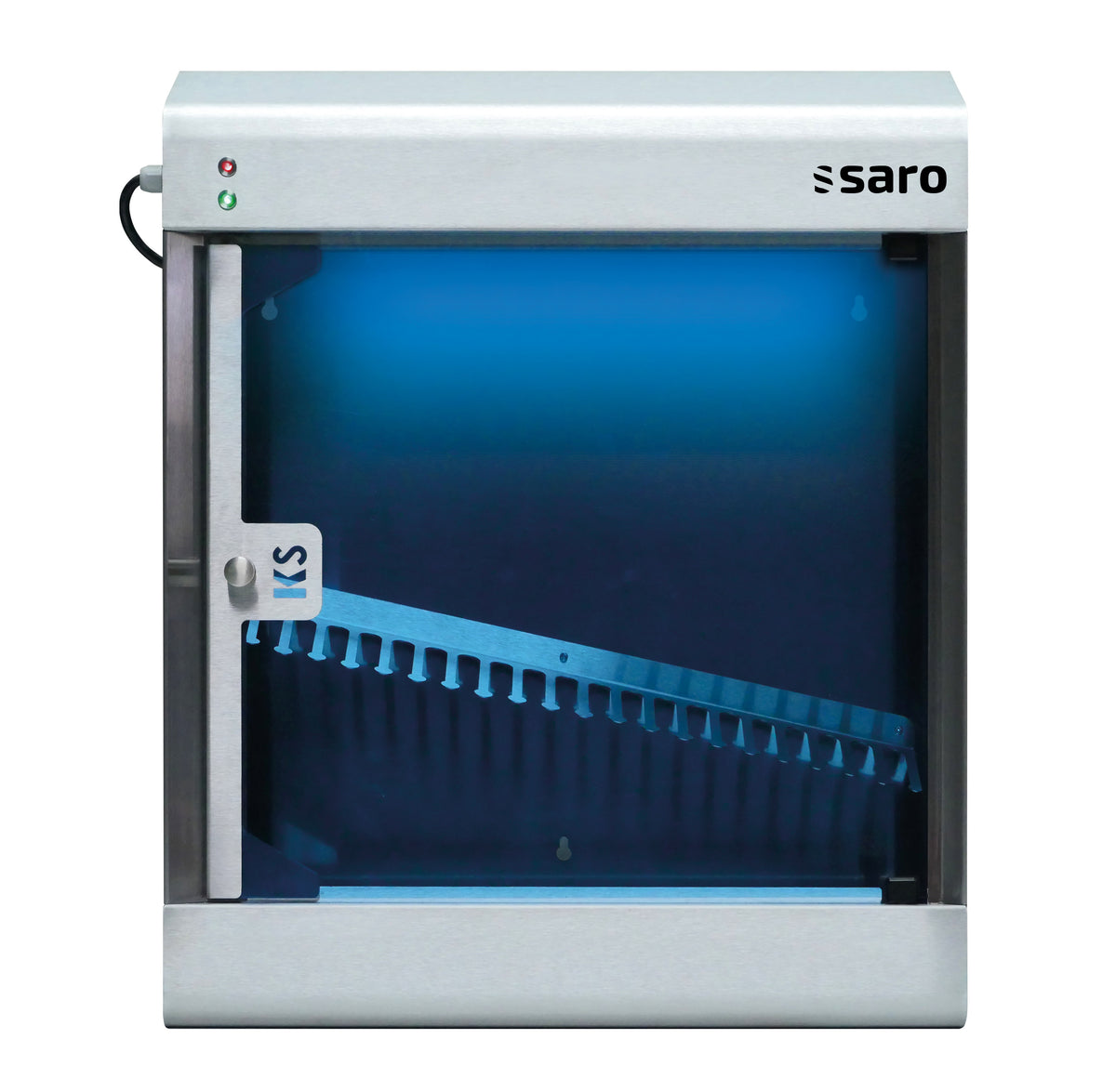 Stérilisateur couteaux - Inox - 20 couteaux - UV-C - KS 20 150x130x600 mm Saro - Stérilisateur de Couteaux professionnel CHR - matériel cuisine pro - Cuistéo