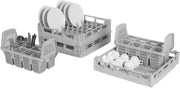 Set casiers lave-vaisselle SK-SET 500 - 500x500x100mm - 9 pièces Saro - Casier de lavage professionnel CHR - matériel cuisine pro - Cuistéo