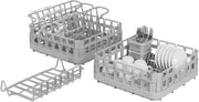 Set casiers lave-vaisselle SK-SET 400 - 400x400x145mm - 8 pièces Saro - Casier de lavage professionnel CHR - matériel cuisine pro - Cuistéo