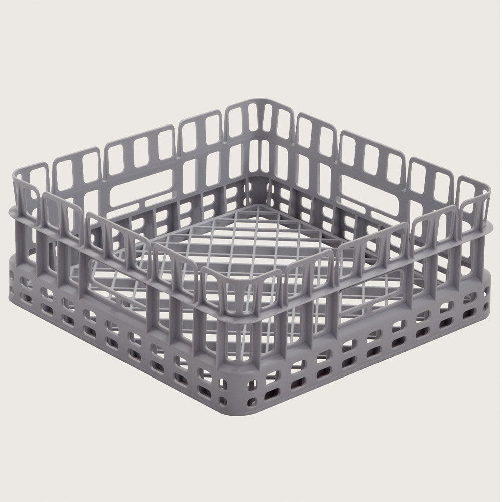 Casier de lavage verre- polypro- 400x400 mm - Diamond