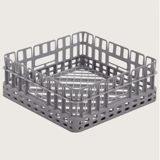 Casier de lavage verre- polypro- 400x400 mm - Diamond