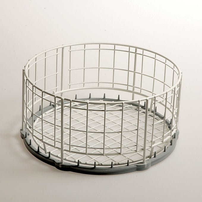 Casier de lavage rond pour verres Ø400 mm - rilsan - Diamond