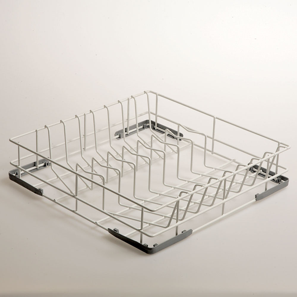 Casier de lavage pour 14 assiettes en acier rilsanisé - Diamond