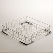 Casier de lavage pour 14 assiettes en acier rilsanisé - Diamond