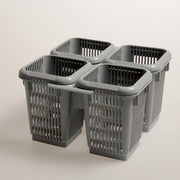 Compartiment à couverts 4 secteurs polypro. - Diamond
