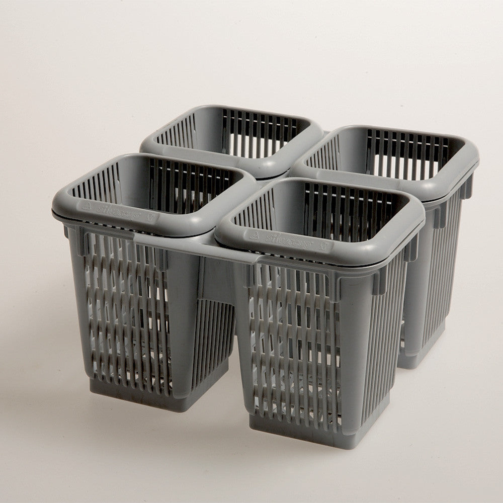 Compartiment à couverts 4 secteurs polypro. - Diamond