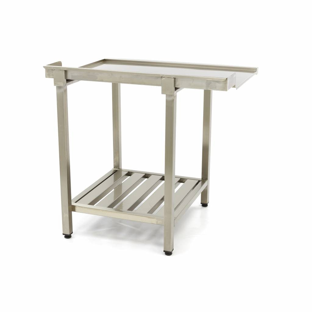 Table lave-vaisselle - 70 x 75 cm - Côté droit inox Maxima - vue 2 - Table entrée/sortie pro CHR - Cuistéo