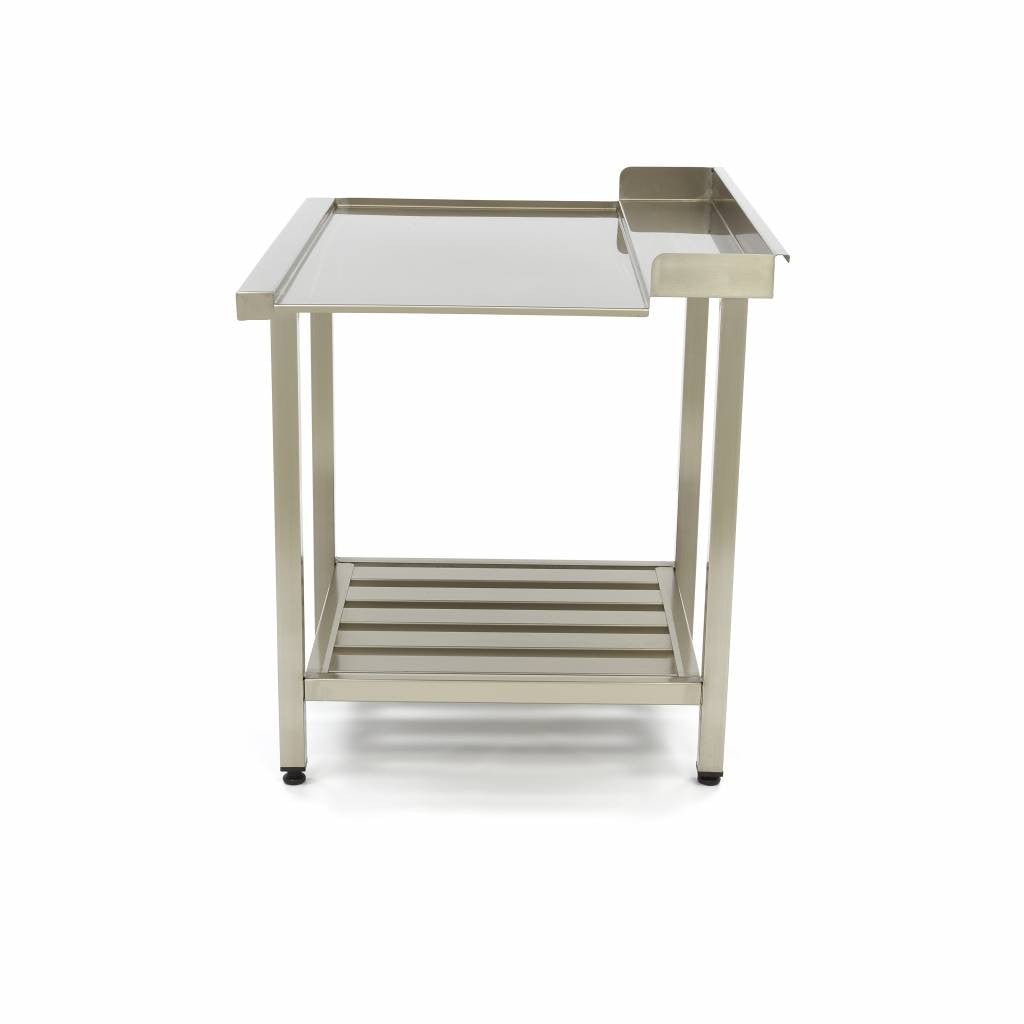Table de lave-vaisselle - 70 x 75cm - Gauche inox Maxima - vue 4 - Table entrée/sortie pro CHR - Cuistéo