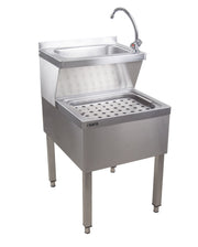 Lave-mains inox - 500x600x850mm - Avec mélangeur - Étagère - HANNA Saro - Lave-vaisselle professionnel CHR - matériel cuisine pro - Cuistéo