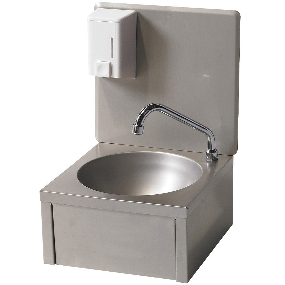 Lave mains mural et distributeur savon - Diamond