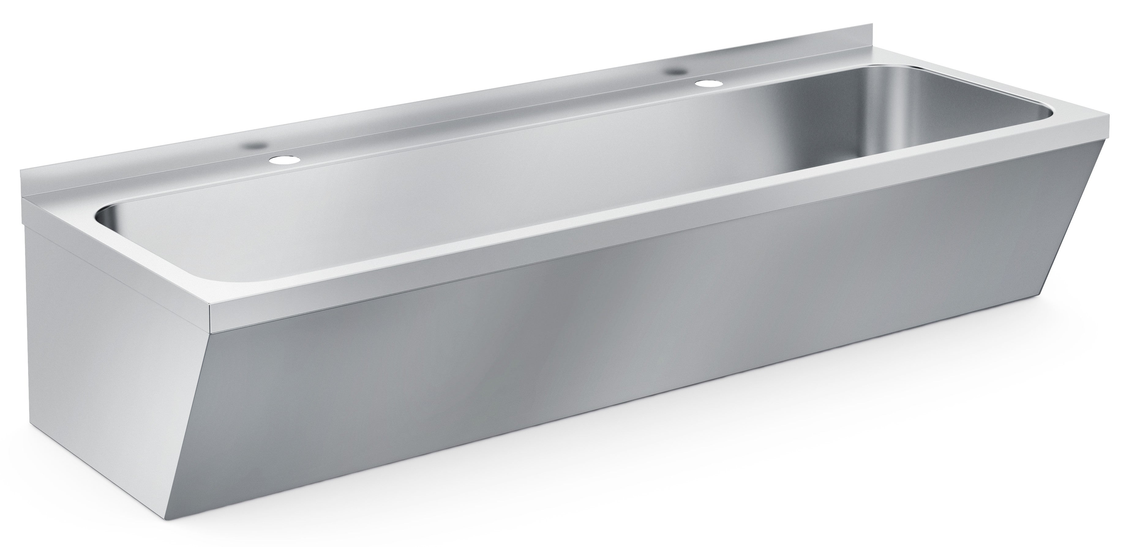 Lavabo double inox 1200x425x165 mm Combisteel - Lave-vaisselle professionnel CHR - matériel cuisine pro - Cuistéo