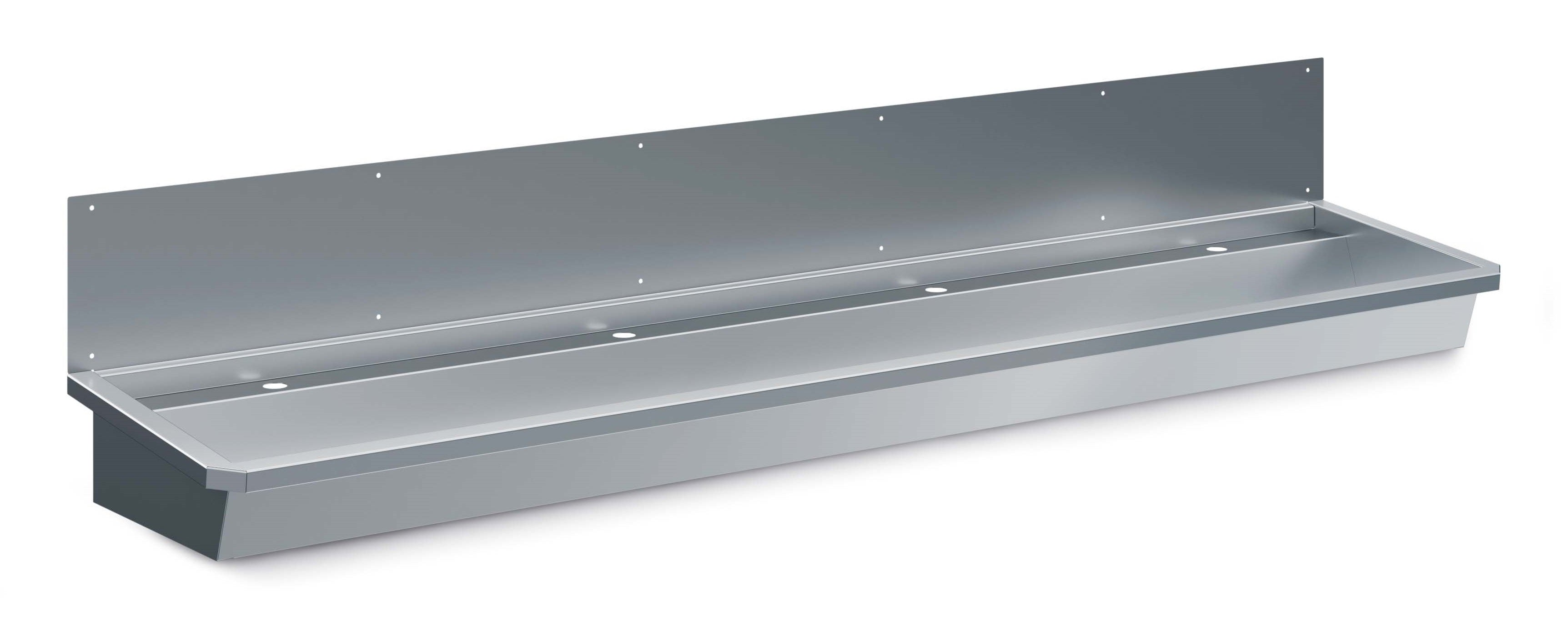 Évier inox 1 robinet 2400mm Combisteel - Lave-vaisselle professionnel CHR - matériel cuisine pro - Cuistéo