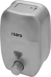 Distributeur savon - Inox - 140x120x120mm - Manuel - SPM Saro - Distributeur de Savon professionnel CHR - matériel cuisine pro - Cuistéo