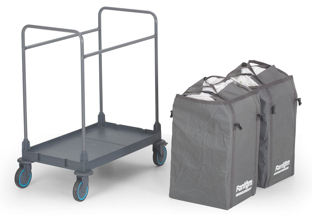 Chariot de transport à linge procart 62 inox 910x530x1120 mm 125 L Combisteel - vue 4 - Chariot à linge pro CHR - Cuistéo