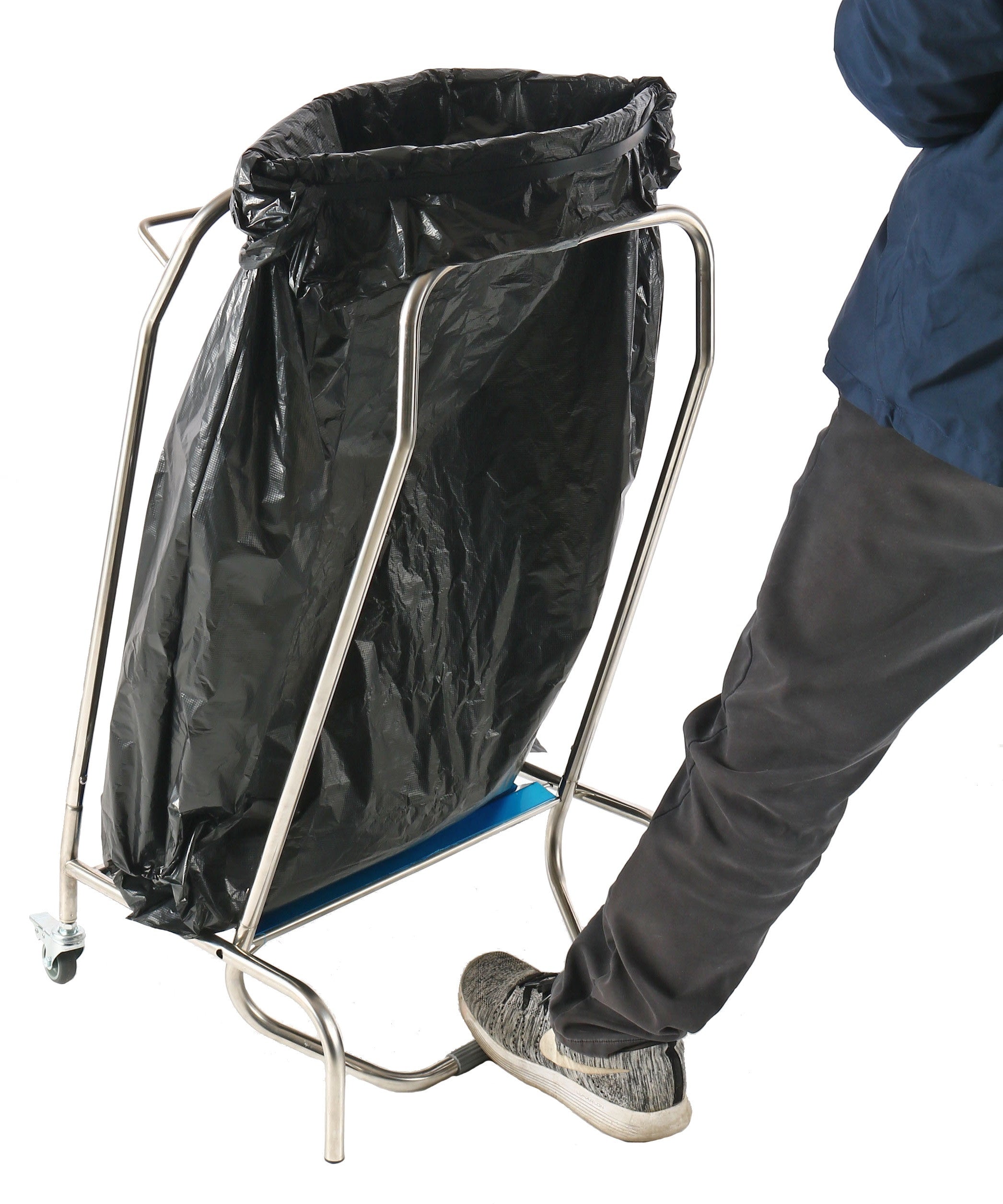 Support de sac poubelle à pédale 450x600x960 mm Combisteel - vue 5 - Poubelle à Pédale pro CHR - Cuistéo