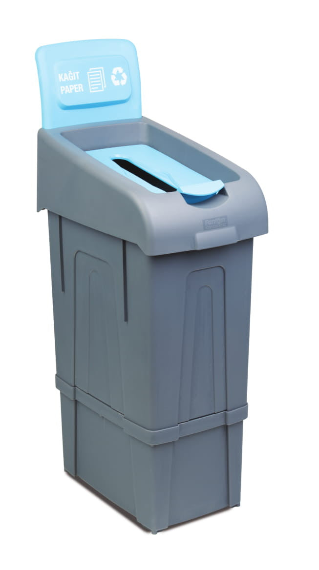 Poubelle tri papier 80 litres 445x397x887 mm Combisteel - Poubelle Conteneur professionnel CHR - matériel cuisine pro - Cuistéo